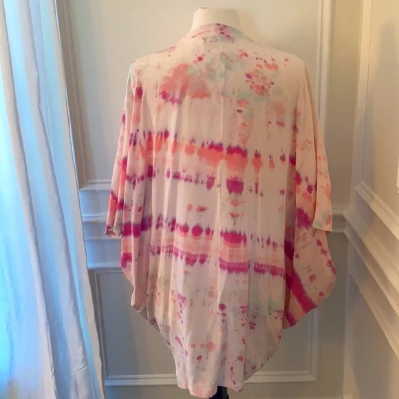 GYPSY 05 Silk Tie Dye Kimono - Picture 2 of 6